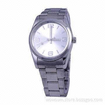 Metal Alloy Watch for Men, Passed CE and RoHS Certificates